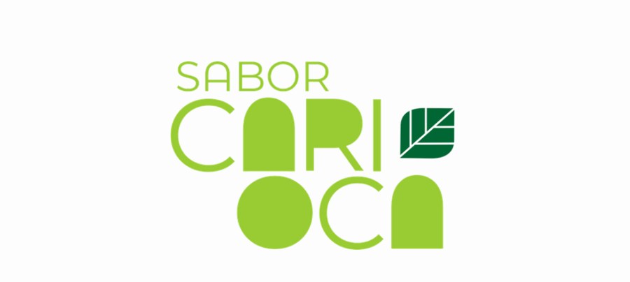 Logo vertical em verde lima sobre fundo branco